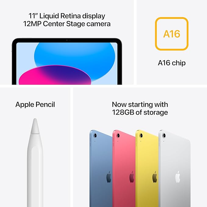 11-inch iPad 512GB Wi-Fi 6 Silver L8377