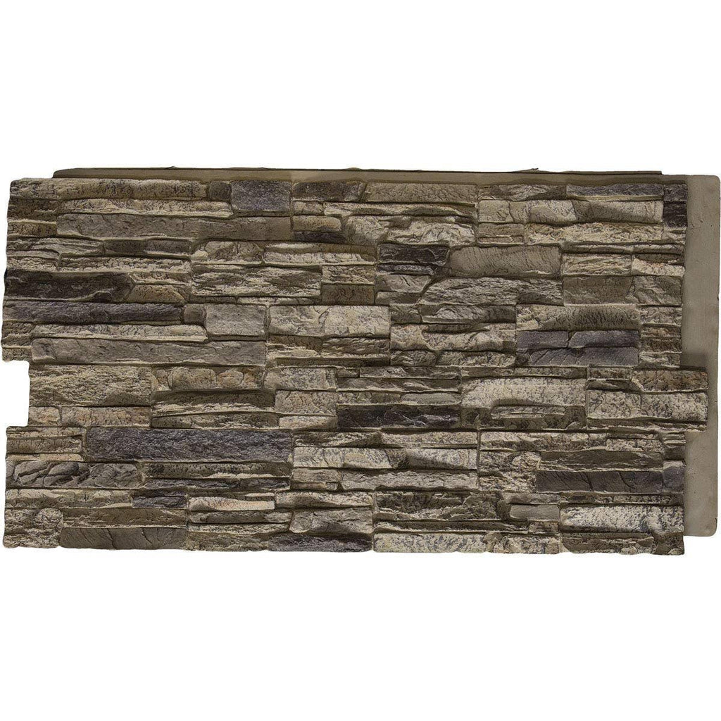 Stacked Stone Faux Stone Siding Panel C412816