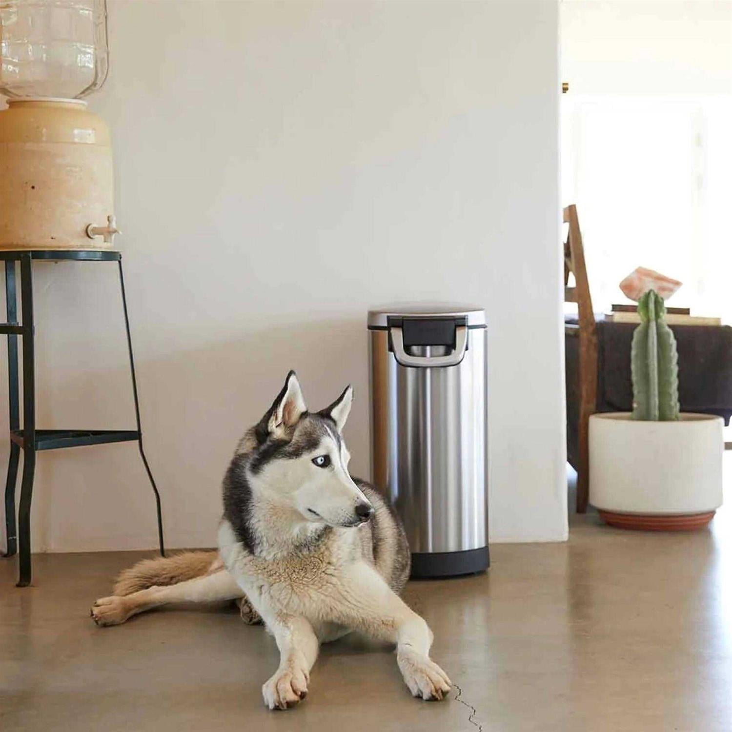 Stainless Steel Large Pet Food Storage V732009