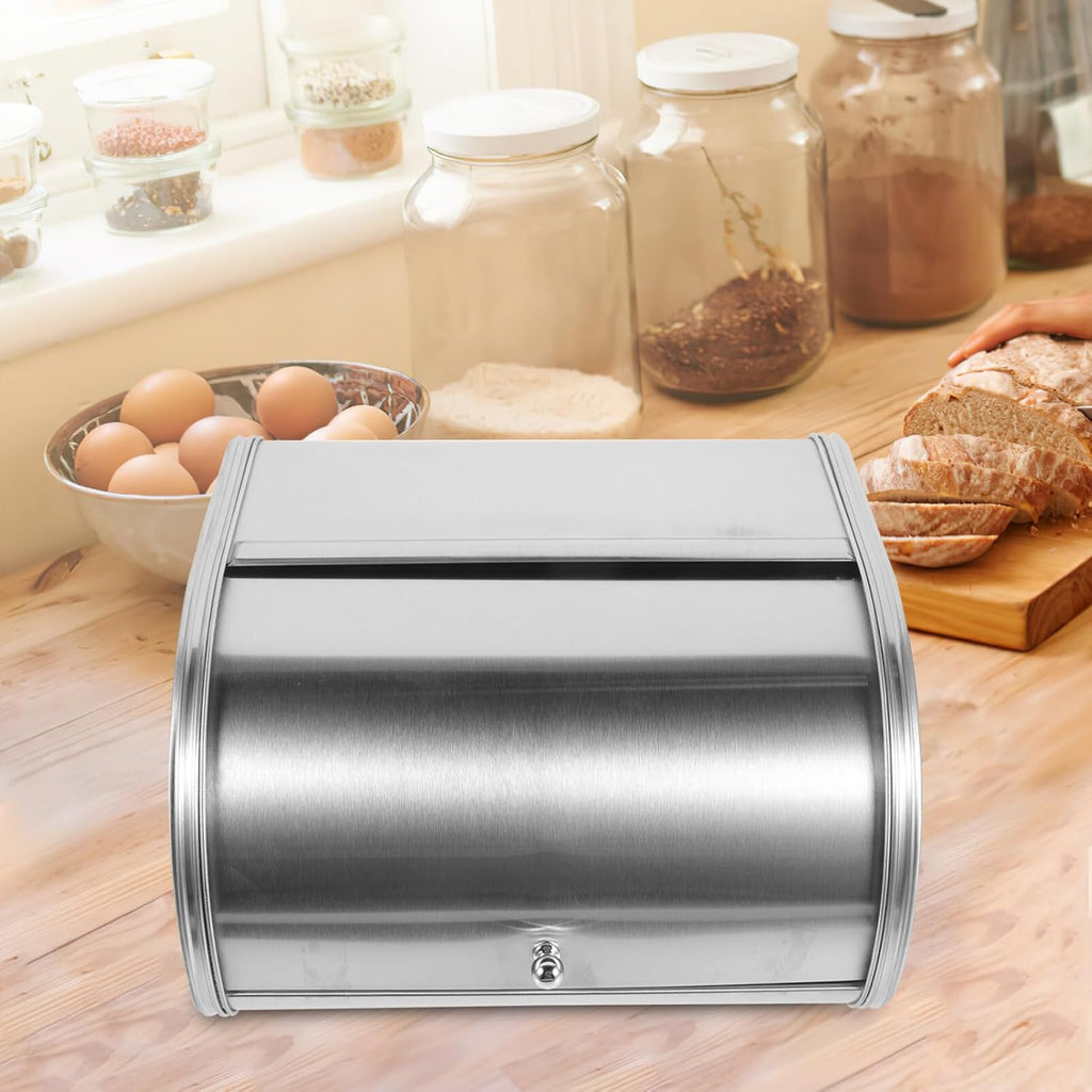 Stainless Steel Bread Storage Container Box with Cover U818