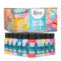 30 Vibrant Colors Acrylic Pouring Paint Set, 2 Ounces Per Bottle F921016