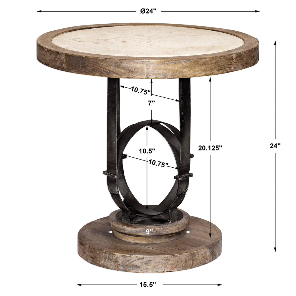 Light Oak Side Table B640