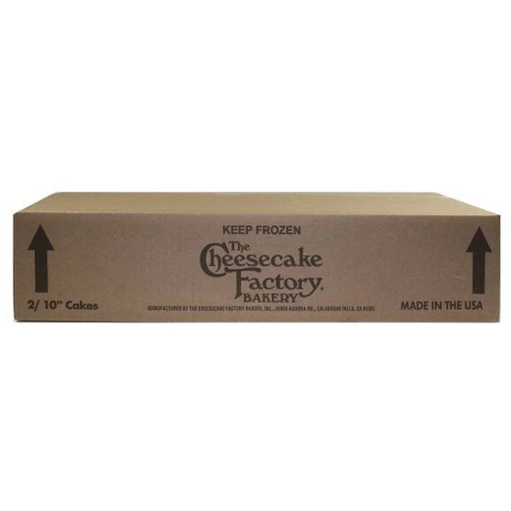 10 inch 14 Slice White Chocolate Raspberry Cheesecake, 80 Ounce U641