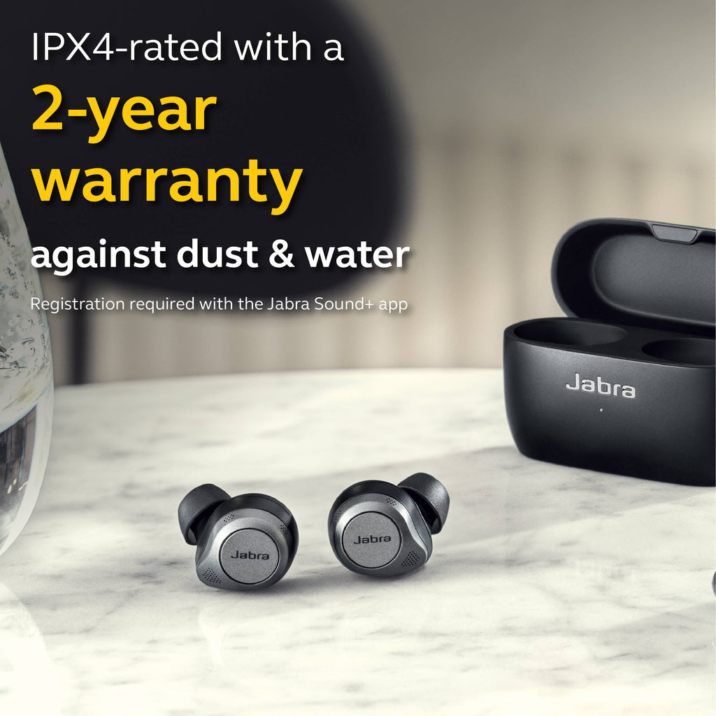 Titanium Black Bluetooth Wireless Noise-Canceling In-Ear Earphones O172096