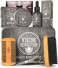 Beard Growth Kit - Oil, Balm, Serum, Derma Roller & Wooden Comb P9468