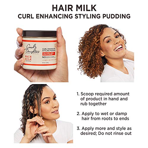 Hair Milk Styling Pudding with Agave and Avocado Oil, 8 oz M559