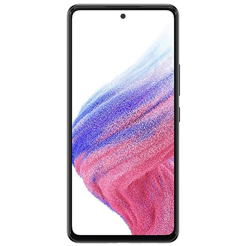 Awesome Black 128GB 6GB 6.5'' 120Hz Full HD+ IP67 Water Resistant Dual SIM GSM 4G Volte Unlocked International Model A536E/DS 25W Charging Cube Bundle Smartphone P1430
