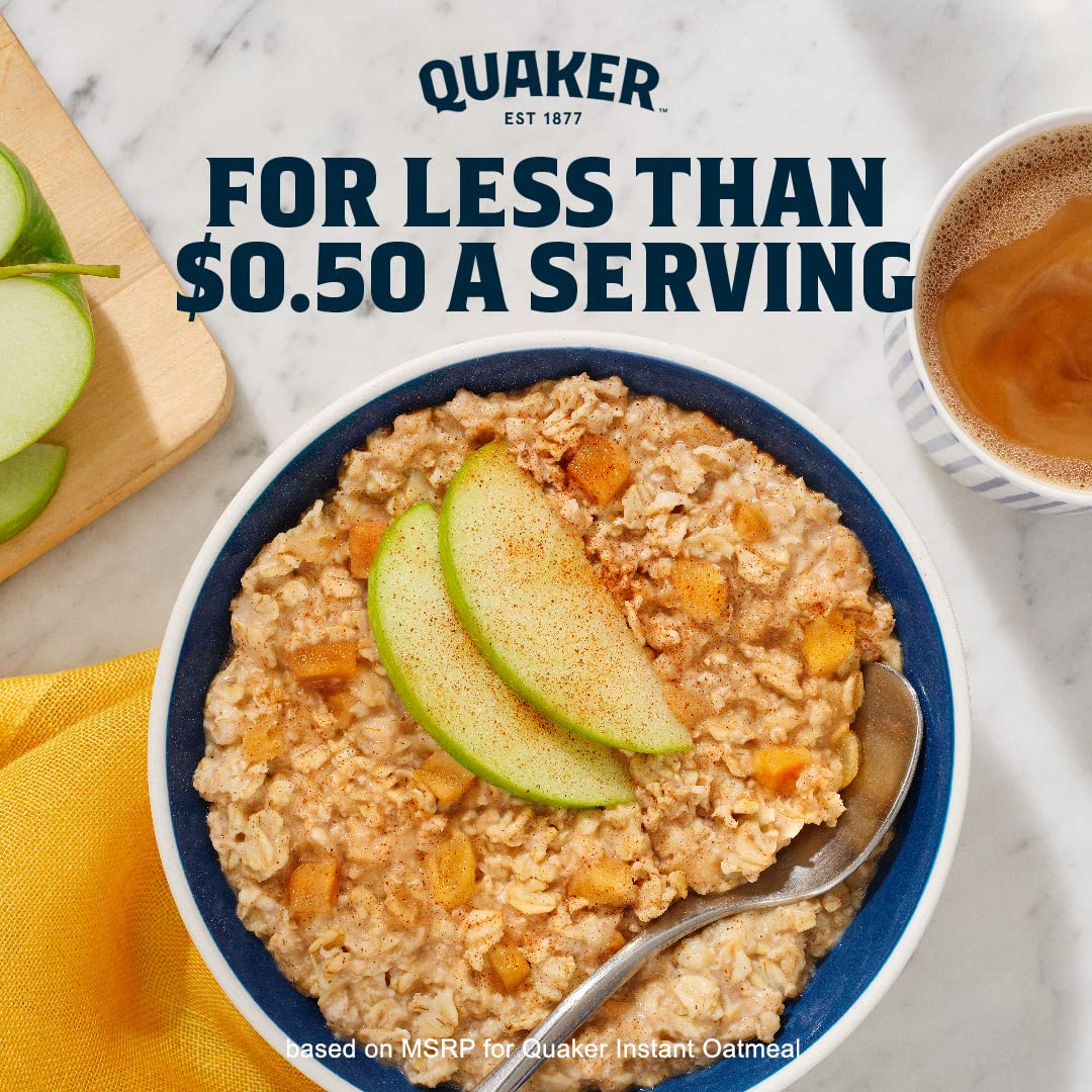 Maple & Brown Sugar Instant Oatmeal, 1.51 Ounce (Pack of 48) X795
