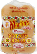 Sliced Potato Rolls 12 pk 15 oz A4813
