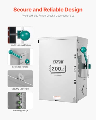 200A Manual Transfer Switch 120/240V C42284