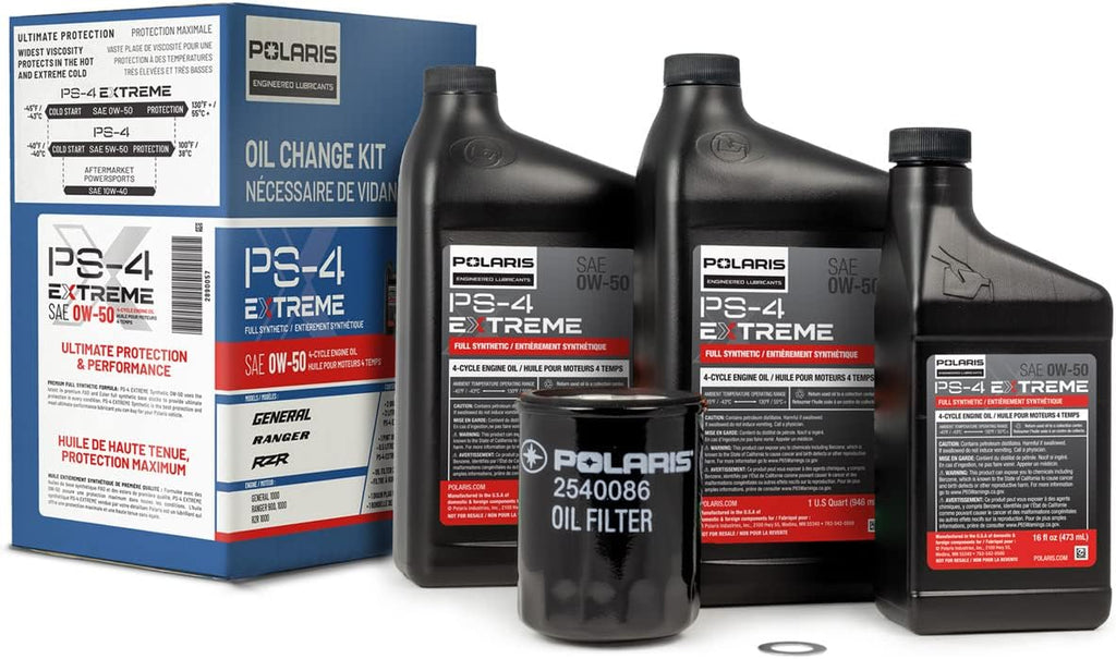 2.5 Quarts Full Synthetic Oil Change Kit with Oil Filter and Washer U527780
