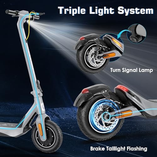 Peak 850W Electric Scooter with 30 Miles Range and 36 MPH Top Speed T61270