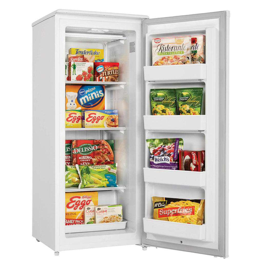 White 8.5 Cu. ft. Upright Freezer H95384