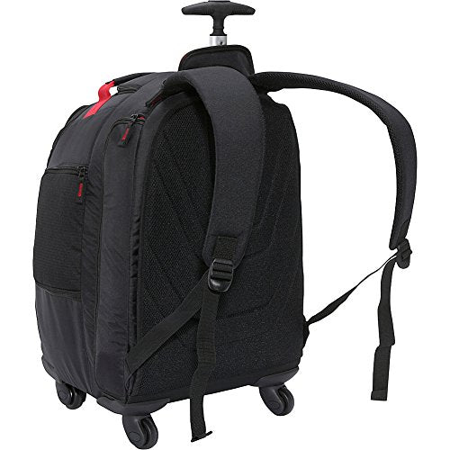 Black 19-Inch Rolling Backpack W3920