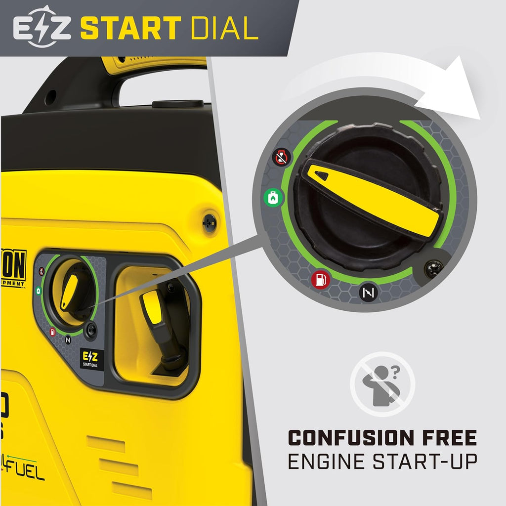 4000-Watt Dual Fuel Portable Inverter Generator E1900