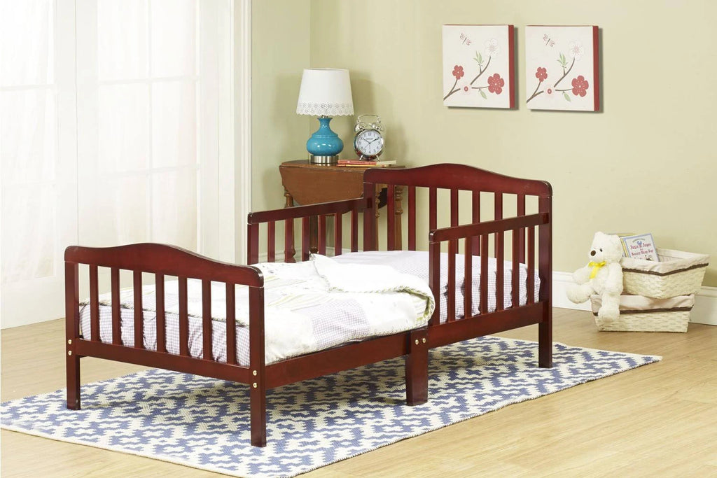 Solid Wood Toddler Bed (Natural) Z411