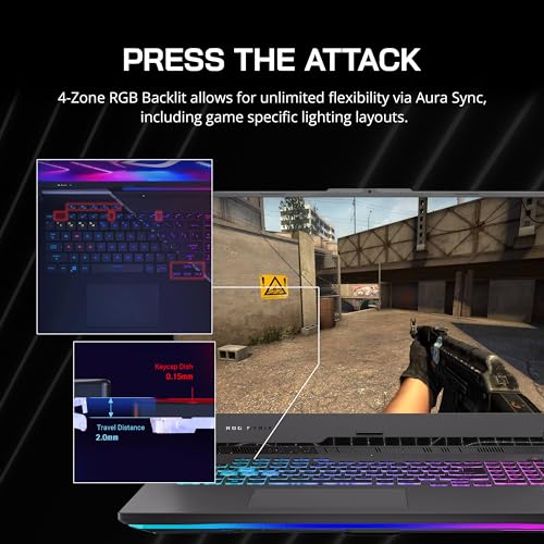 17.3" QHD 240Hz Gaming Laptop, AMD Ryzen 9, 64GB DDR5, 2TB PCIe SSD, NVIDIA GeForce RTX 4060, Gray E235