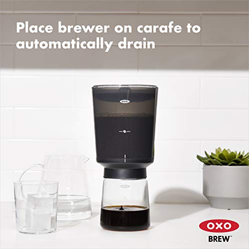 Compact Cold Brew Coffee Maker, Black N179