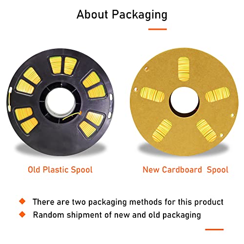 6 Spools Bicolor Dual Color 1.75mm 3D Printer Filament Bundle, Silk PLA, 250g X 6 Spools F350962
