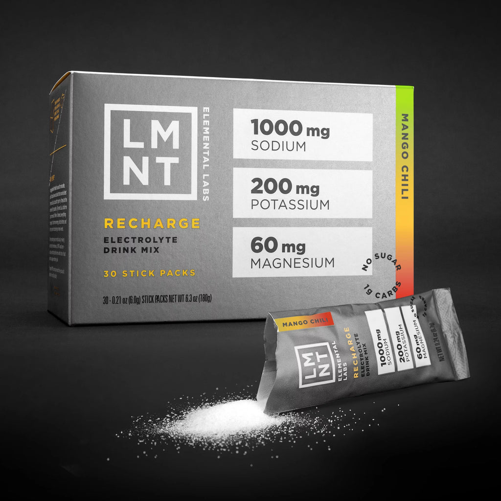Mango Chili Electrolyte Drink Mix, 30 Stick Packs D647