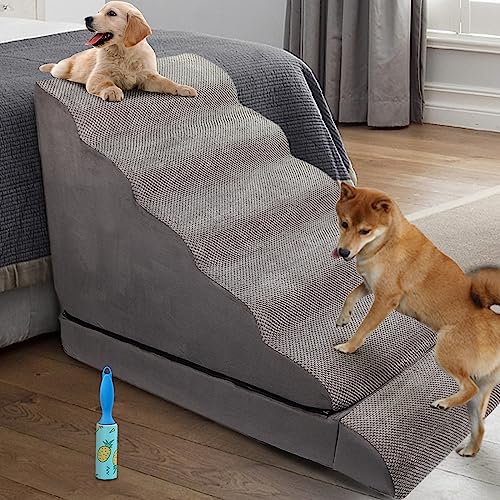 6 Step Non-Slip Pet Stairs for High Beds 30-36 inches P10720