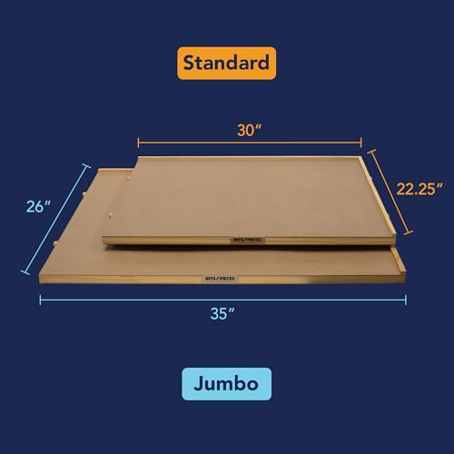 1000 Piece Wooden Puzzle Board with Drawers M732