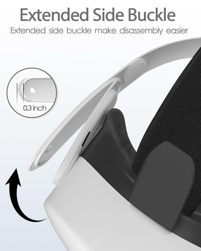 Elite Head Strap with Dual Fast Charging Battery Pack & Charging Dock for Meta Quest 3/3S - VR Headset Accessory Headstrap Y611078