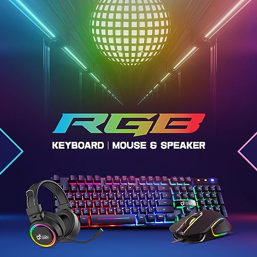 RGB Gaming Desktop PC Bundle - Intel Core i7 6th Gen, 16GB DDR4 Ram, 512GB SSD, NVIDIA GT-1030 2GB GDDR5, 22 Inch Monitor - Windows 10 Pro (Renewed) Z65375