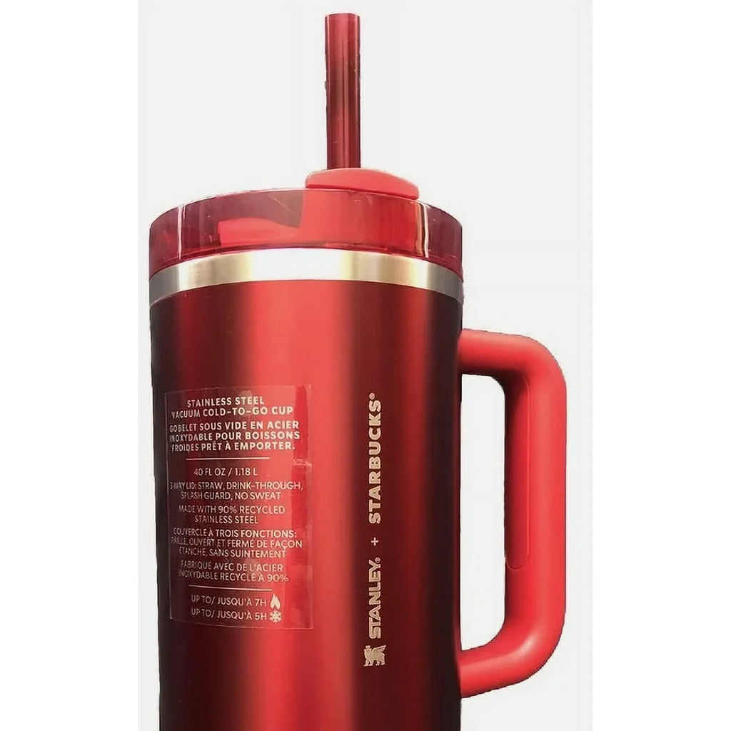 Red 40 oz Tumbler Mug A362
