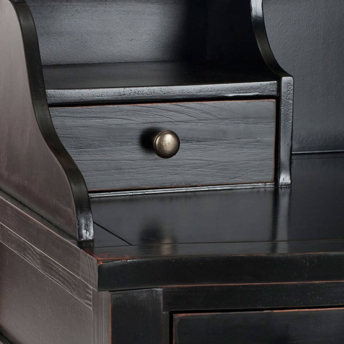 White Writing Desk S62006