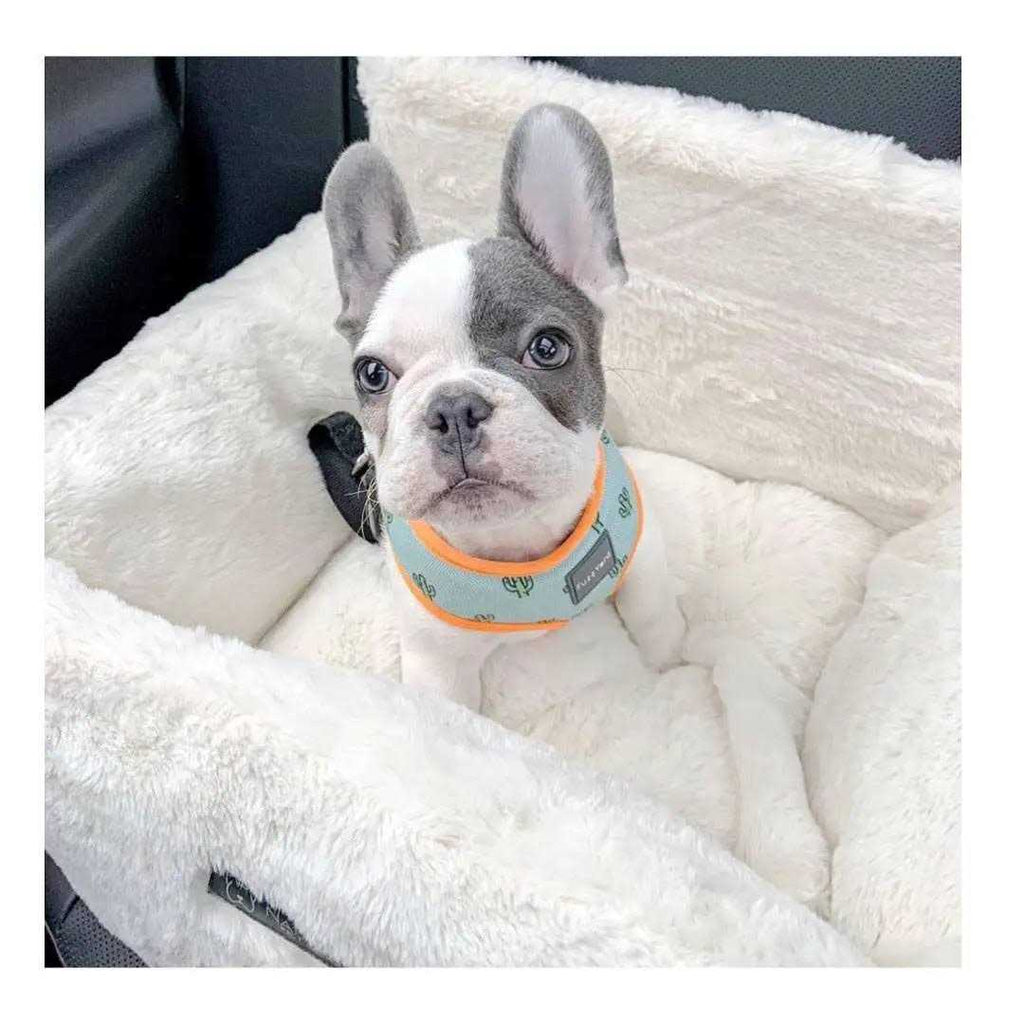 Ivory Cloud Dog Car Seat Bed K739209