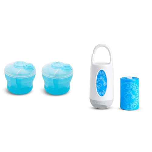 BPA Free Formula Dispenser, 3 9oz Sections, Blue A7609