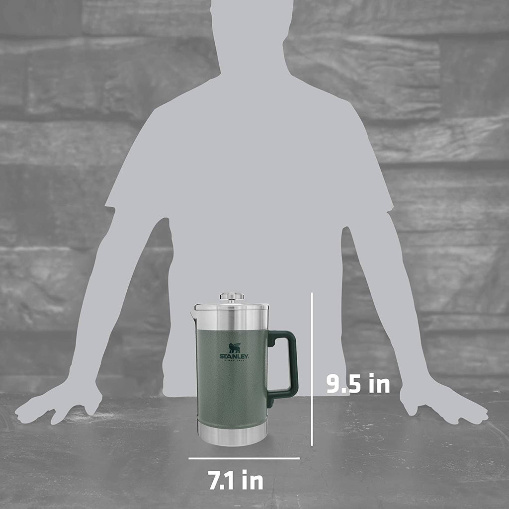48 oz Hammertone Green French Press G96611
