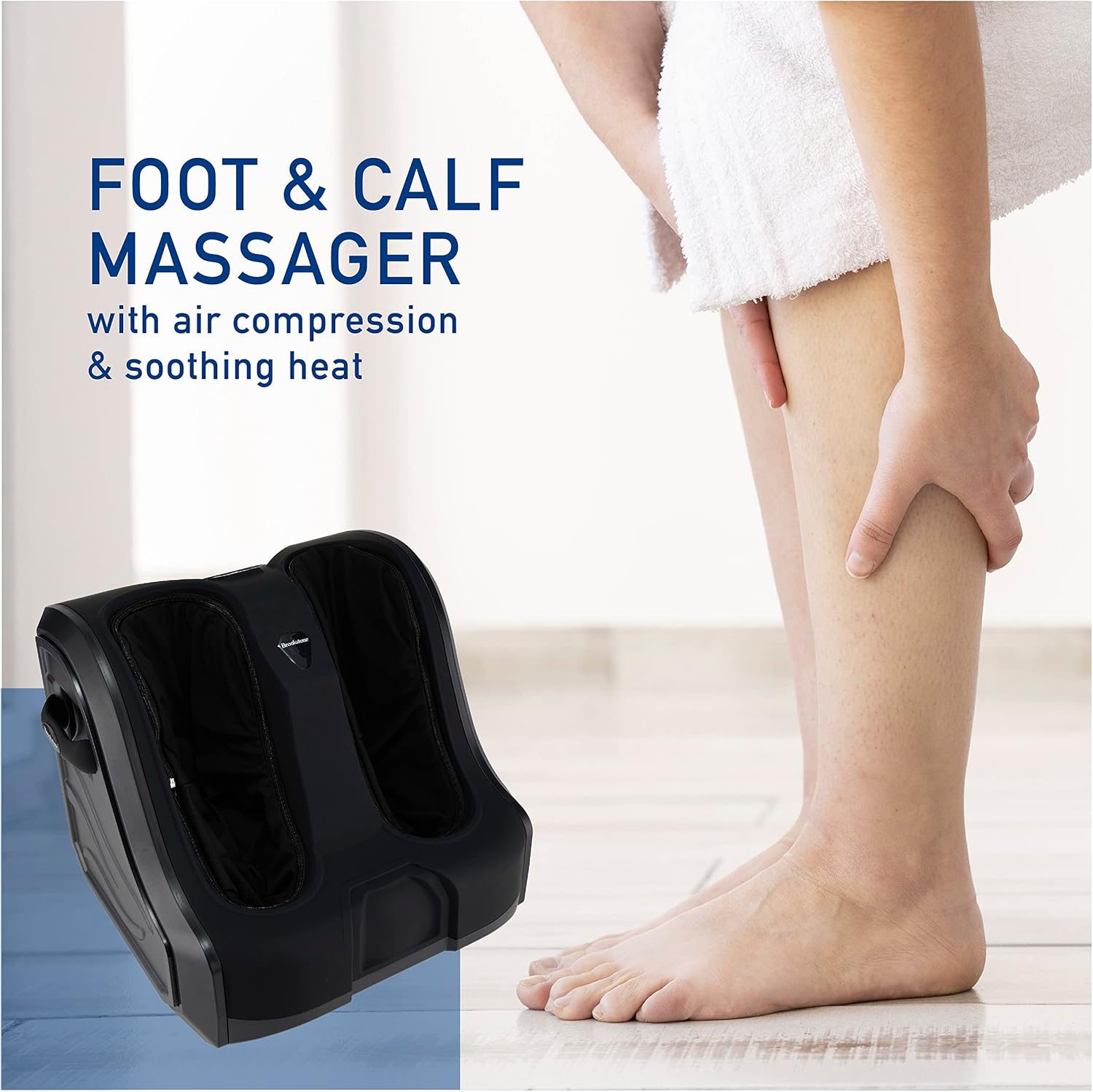 Shiatsu Foot and Calf Massager with Air Compression and Heat U93281