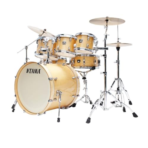 Gloss Natural Blonde 7-Piece Shell Pack with 22-Inch Bass Drum U204