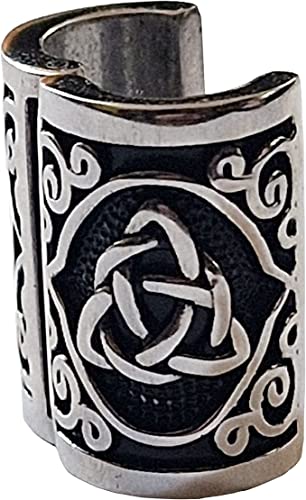 Viking Beard Bead 8x12x20mm Stainless Steel Q8528