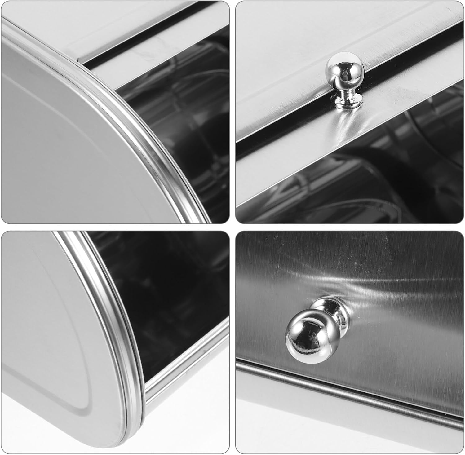 Stainless Steel Bread Storage Container Box with Cover U818