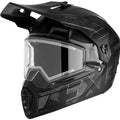 Lightweight Breath Box Stealth Black Snowmobile Helmet Y18313