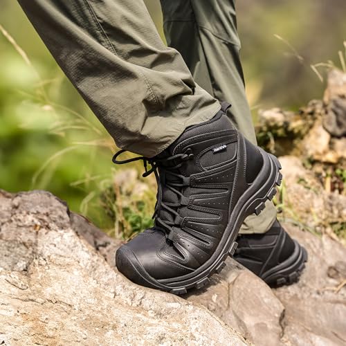 Mid Hiking Boots Waterproof Outdoor Trekking Shoes A3196