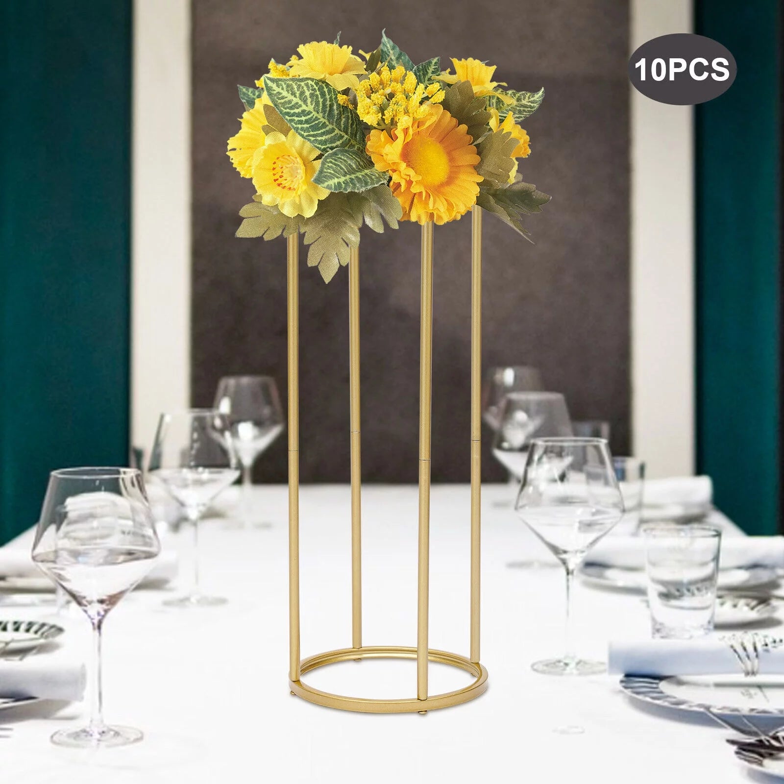 10Pcs 60cm Tall Flower Stand D395669