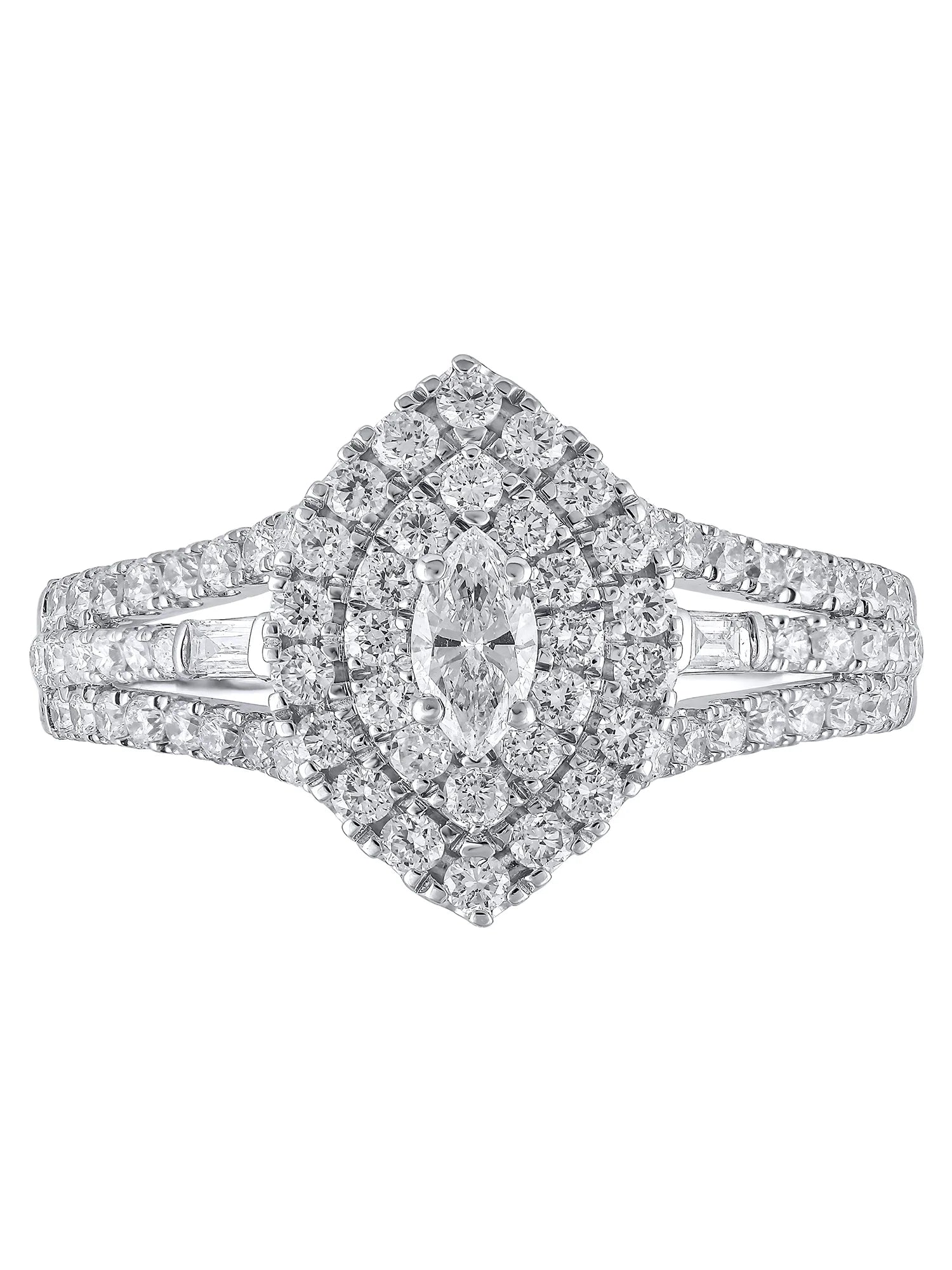 1 Carat T.W. Lab Grown Diamond Engagement Ring in Sterling Silver B574531