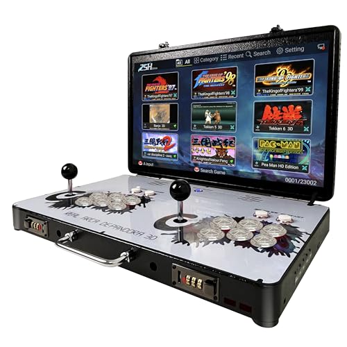 22 inch Screen Retro Electronic Game Console with Metal Box A419