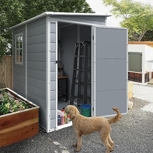 6 X 4 FT Resin Outdoor Storage Shed P976