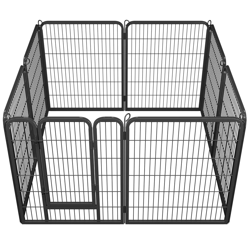 16 Panels 40" H Black Dog Playpen Z913
