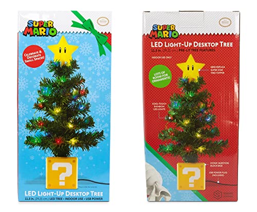 LED USB-Powered Light-Up Desktop Tree E865