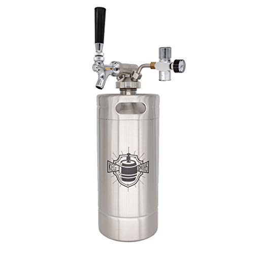 128 oz Stainless Steel Mini Keg Draft System V113
