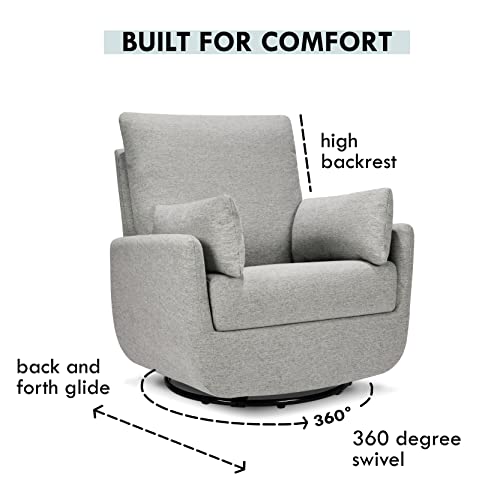 Ivory Boucle Swivel Glider T196496