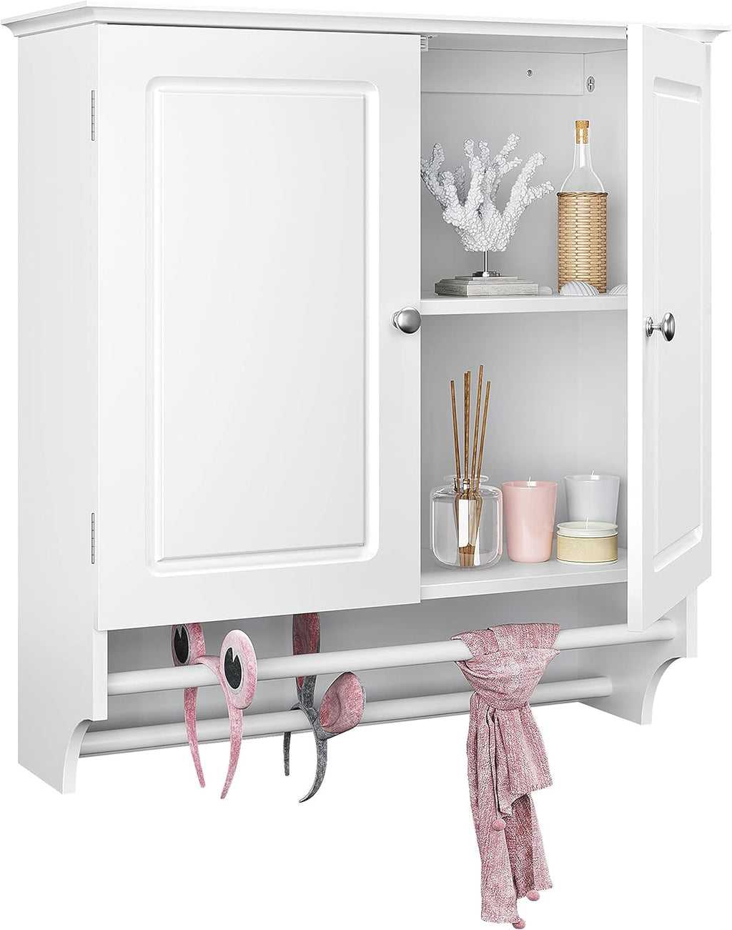 White 2-Door Wall Cabinet I37698