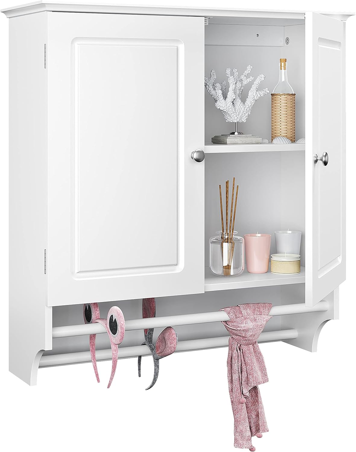 White 2-Door Wall Cabinet I37698