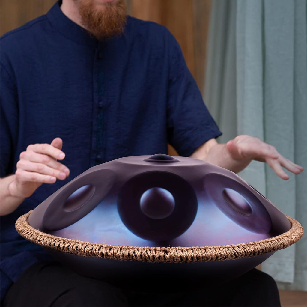 22 Inches Handpan Steel Drum Percussion Instrument Q701108